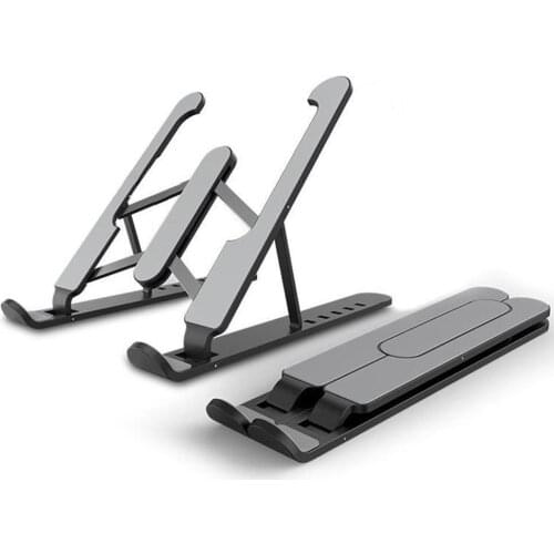 Adjustable Foldable Laptop Stand Portable Laptop Holder Tablet Stand Computer Support Non-Slip Desktop Notebook Holder