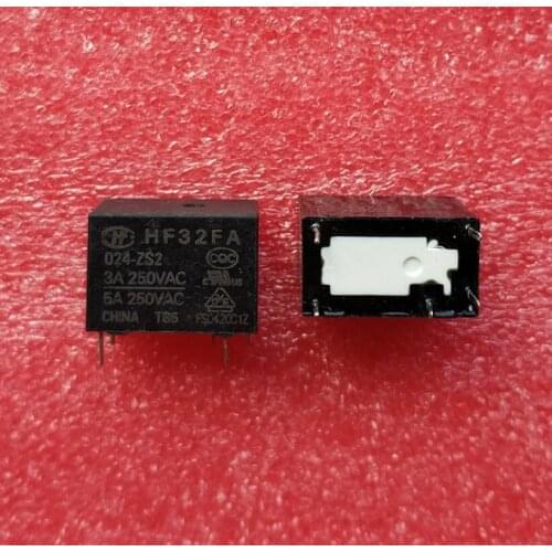 HF32FA-024-ZS2 JZC-32FA-024-ZS2 5PIN 3A relays