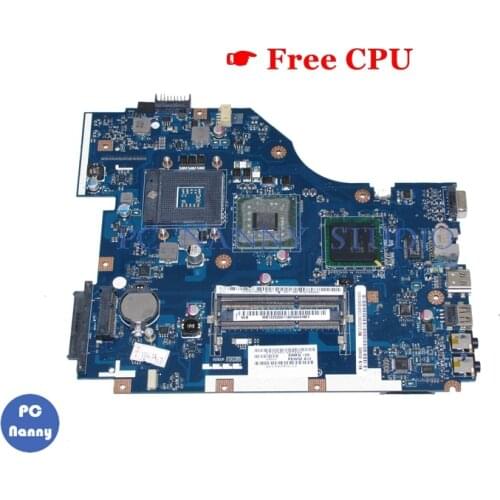 PCNANNY MB.TZZ02.001 PEW72 LA-6631P MBTZZ02001 for acer aspire 5736z Motherboard GM45 DDR3 System Mainboard & free cpu Works