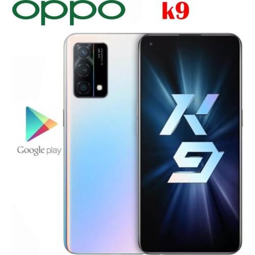 Original Official New OPPO K9 5G Cell Phone Snapdragon 768G 6.43inch AMOLED 90HZ 64MP Android 11 OS 4300Mah 65W Super Charge