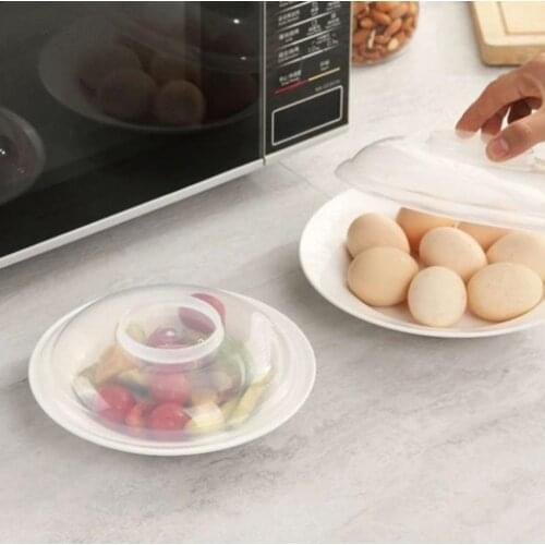 Fresh-keeping Dish Cover Dustproof Plastic Exquisite Food Grade Materials Oil-proof Durable Space-saving Lightweight Dishes Lid