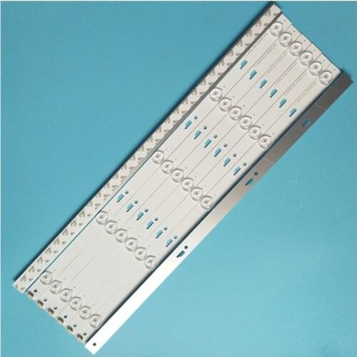 8pcs LED strip for TCL 49D1600 ODM 49_D1600 8X5 3030C LX20160826 49L510U18 49E301 49U3600C CRH-AT493030080569QREV1.0