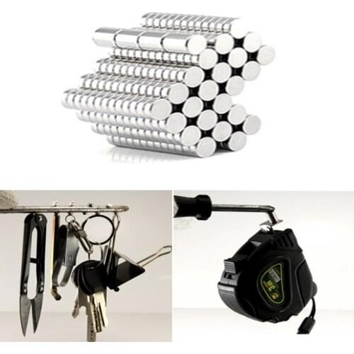 10Pcs 10x20mm Round Shape Rare Earth Neodymium Super Strong Magnetic NdFeB Magnet Fridge Crafts