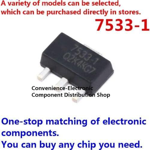 10PCS/PACK HT7533 7533-1 SMD HT7533-1 SOT-89 low dropout linear regulator (LDO) 18V