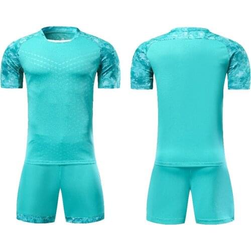 2018 New Kid Men Sports maillots de football Training suit Soccer Jerseys Sets kids Futbol Shorts Breathable Customized logo DIY