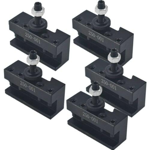 5Pcs Quick Change Turning and Facing Lathe Tool Holder Bracket 250-001CNC Tool POST