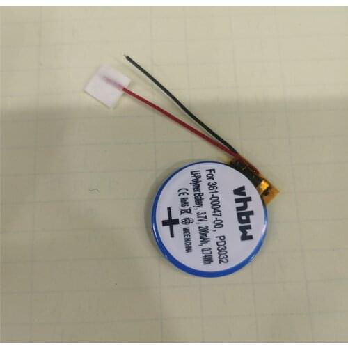 361-00047-00 Battery For Garmin Forerunner 110 210 210W APPROACH S1 S1W S2 S3 S4 GPS Sport Watch