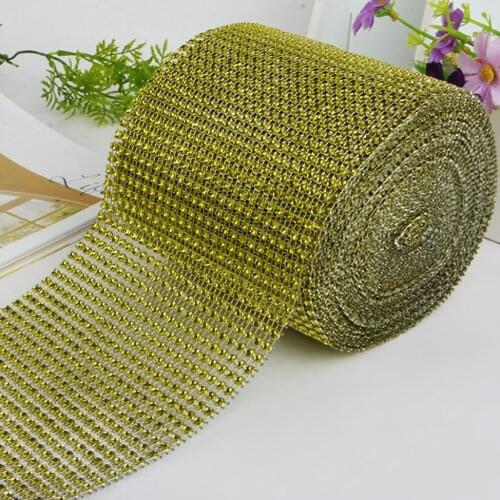 90cm Crystal Craft Accessories Rhinestone Mesh Cricut Supplies DIY Hand Made Creatite Christmas Wedding Material for Needlework