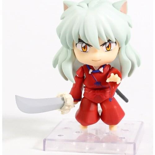 Anime Inuyasha NO.1300 PVC Action Figure Collectible Model Toy Q Face Doll Gift