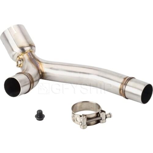 For Suzuki GSXR 1000 2009 2010 2011 GSXR1000 K9 L0 L1 GSXR 1000 Escape Decat Pipe Motorcycle Exhaust Catalyst Delete Pipe