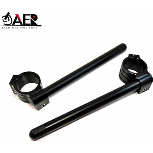 JAER CNC Clipons 35MM Motorcycle Clip Ons Fork Handlebars for Honda CBX CB CL 450 CX 500 GB500 GL500 CB650 CB 750 A C K F