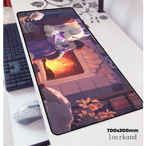 Undertale mouse pad 70x30cm gaming mousepad anime 3d office notbook desk mat xl padmouse games pc gamer mats