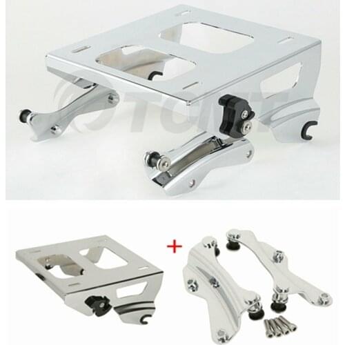 Motorcycle Solo Mounting Rack Docking Hardware For Harley Tour Pak Touring Street Electra Gilde Road King FLHR FLHX FLTRX 14-20