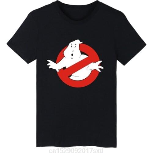Ghostbusters Movie T-shirt Men Short Sleeve funny T Shirts Ghost Busters Tee Shirts men clothing