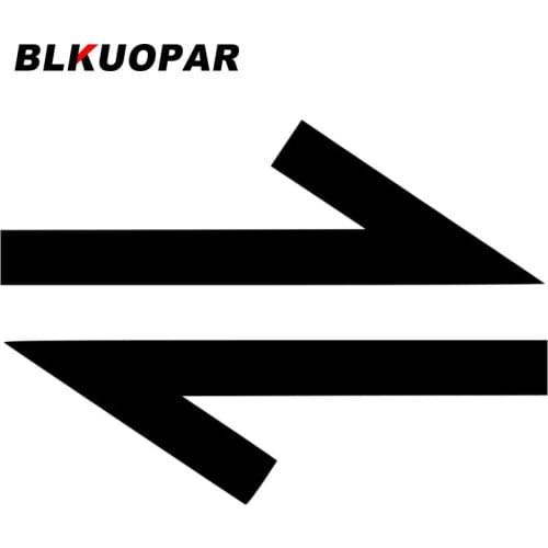 BLKUOPAR for Twoway Path Arrow Car Stickers Waterproof Decal VAN Occlusion Scratch Surfboard Sunscreen Vinyl Material Decoration
