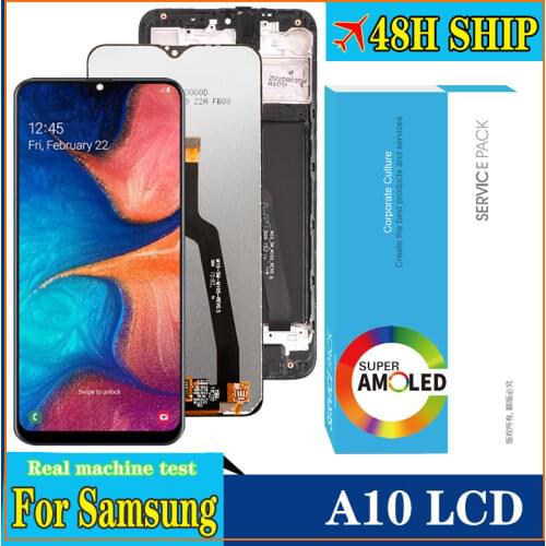 Original 6.2'' Display for Samsung Galaxy A10 A105 A105F SM-A105F Full LCD Touch Screen Digitizer Repair Parts LCD
