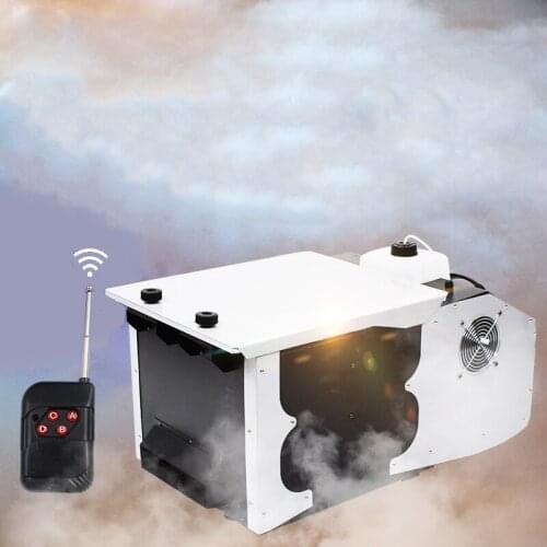 Professional 3000W fog machine wire/wireless remote DMX control Lying ground smoke machine dj lights thick mist effect fogger