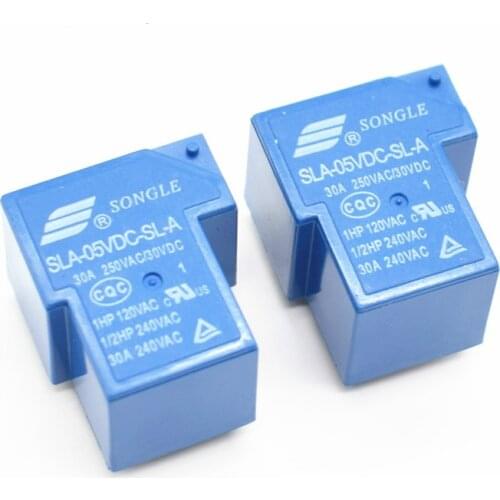 Power relays SLA-05VDC-SL-A 5V 30A 4PIN T90