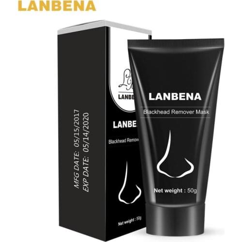 LANBENA 50g Acne Remover Black Mask Facial Care Blackhead Acne Shrink Pores Improve Rough Skin Acne Treatment