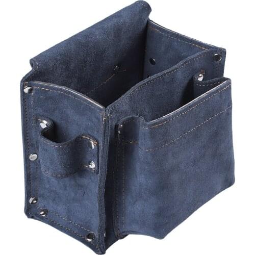 Leather Practical Tool Bag Belt Multifunction Carpenter Professional Tool Bag Electrician Organizer Outils Tool Packaging DI50GJ