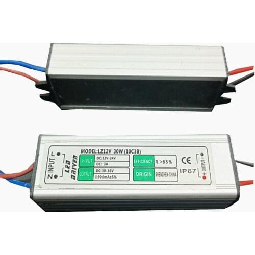 LED Floodlight Driver Outdoor Waterproof 30W DC 30V-36V LED Power Supply Adapter lighting Transformer