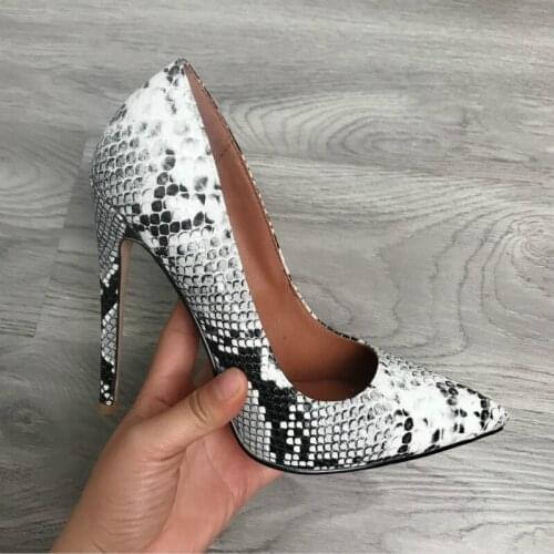 New Women Classic Pumps Extreme High Heels 12cm Sexy Stilettos Ladies Pointed Toe Shoes Nude Red Blue Black Beige Leopard Heels