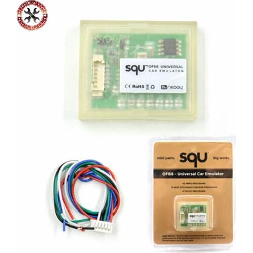 SQU OF68 Universal Car Emulator Support IMMO Seat occupancy sensor Tacho Programs For VAG For Many Cars Free Shipping