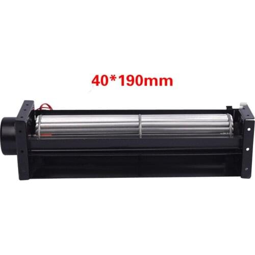 High Airflow Crossflow Ventilation 40*190mm/40*420mm DC12V Cooling cross flow fan for air purifier treadmill