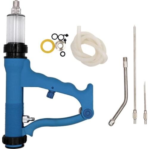 1 pcs Feeding container Blue Veterinary Potting Gun Continuous Two Specifications Optional Pigs 20/30m/50mllCattle Sheep Feeding