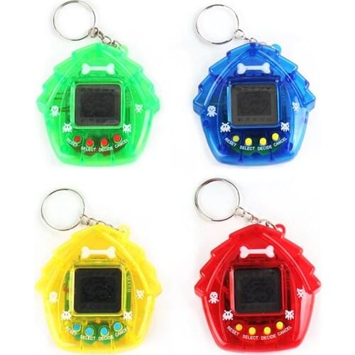 Virtual Electronic Digital Pets for Kids Girls Keychain Game Electronic Toys Nostalgic Digital Pet Retro Handheld Game Machine
