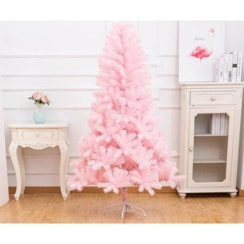 120cm/180cm Christmas Decorations Cherry Blossom Powder Christmas Tree Christmas Decorations Home Encrypted Christmas Tree