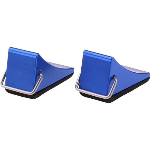 2pcs 1/10 Scale Wheel Stop Tire Chocks Wedge For RC Truck Crawler Tractor