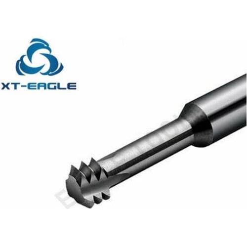 2PCS thread milling cutter ISO M12* 1.75 (75*37*9*10)