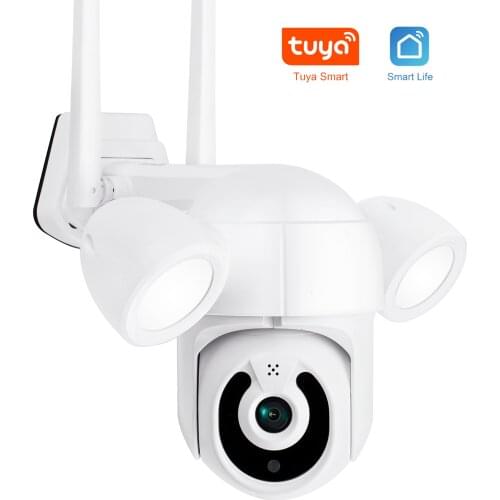 5MP PTZ IP Camera Tuya APP AI Human Detect Auto tracking Video Security Outdoor Camera 4X Digital Zoom CCTV Home Surveillance