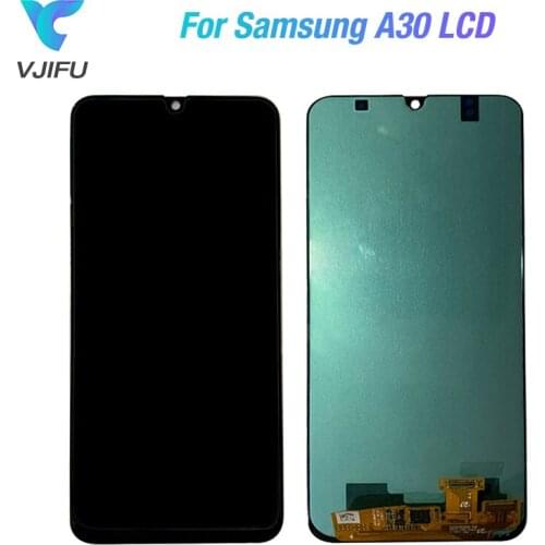 6.4" original Samsung galaxy A30 SM-A305F A305F A305 LCD Display Touch Screen Digitizer Assembly with Frame For Samsung A30 LCD