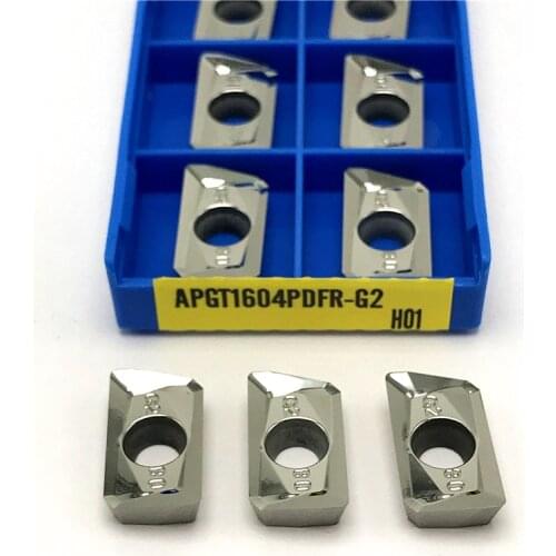 APGT1604 PDFR G2 H01 Aluminum milling insert Turning Tool CNC Cutting tool APGT 1604 high quality turning insert