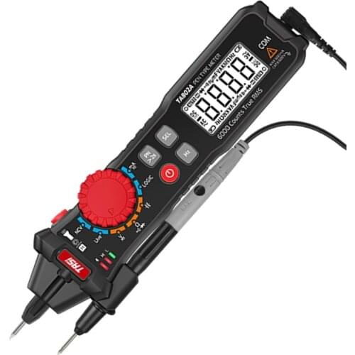 50LB TA802A Pen Digital Multimeter 6000 Counts True RMS Voltage Meter Smart Pen-type Meter with Level Test for Measuring