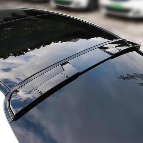 For Mercedes BENZ W205 4-Door Sedan C63 C180 C200 C260 Roof Spoiler ABS Material Car Rear Windshield Wing Accessories Body Kit