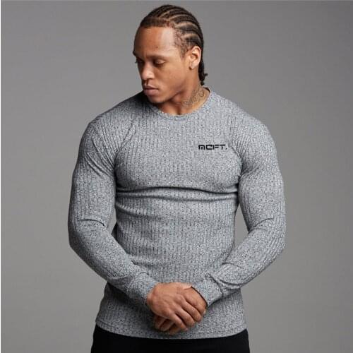 Brand New Fashion Pullovers Men Autumn O neck Sweaters slim fit Knitted Jumpers Men Fitness Clothes Tights Male Tops