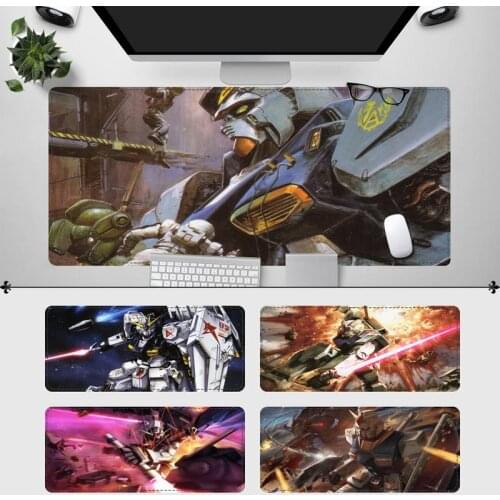 Hot Selling Gundam Mouse Pad PC Laptop Gamer Mousepad Anime Antislip Mat Keyboard Desk Mat For Overwatch/CS GO