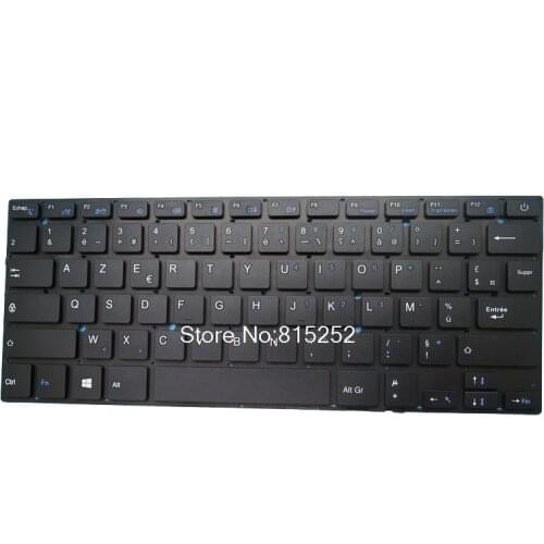 Laptop Keyboard For QILIVE Q8 CW14Q7B Black Without Frame France FR