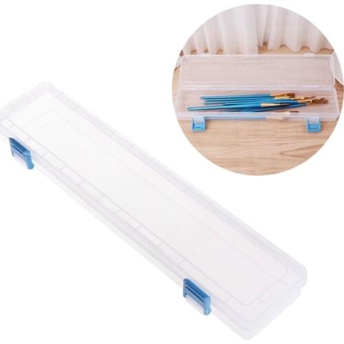 Brush Painting Pencils Storage Box Watercolor Pen Container Drawing Tools Bin