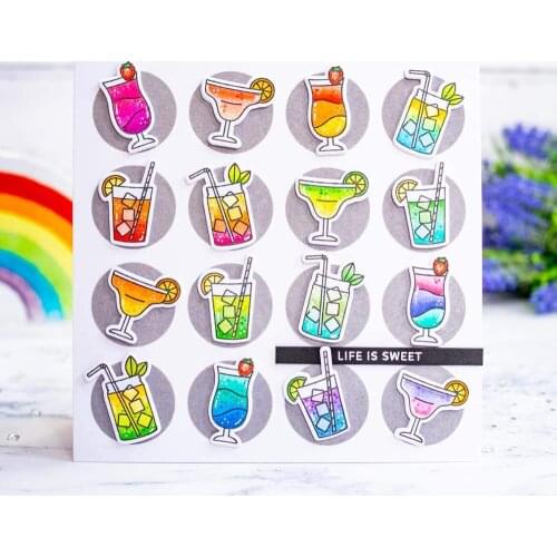 2021 New Circular Pattern Stencil Scrapbook Diary Decoration Stencil Embossing Template DIY Greeting Card Handmade Gift