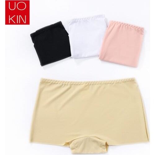 New plus Size Women 's Seamless Underwear Seamless One - Piece Safety Pants Anti- Exposure Boxers