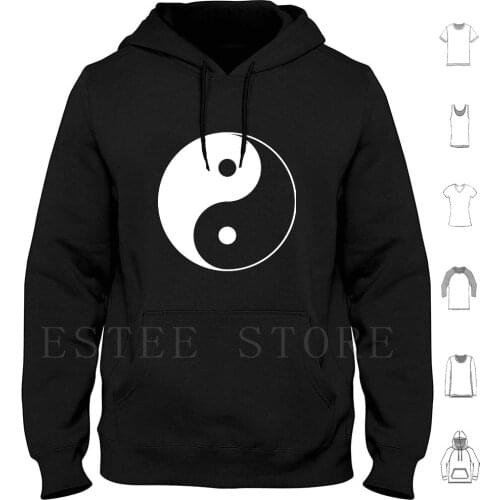 Yin Yang Symbol Hoodies Long Sleeve Yin Yang Yin Yang Symbol Buddhism Spirituality Religion Buddha Zen