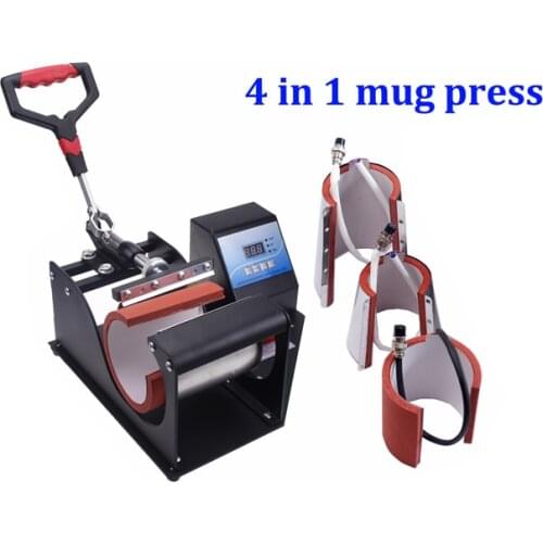 4 In 1 Mug Heat Press Machine Mug Printer 4 size in one