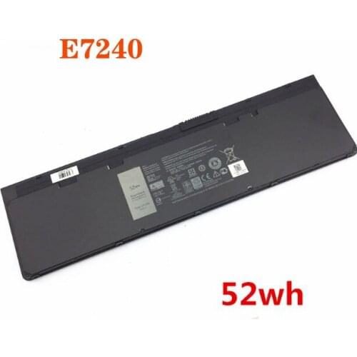 WD52H VFV59 52Wh Battery for Dell Latitude 12 7000 E7240 E7250 GVD76 KWFFN