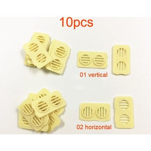 10PCS Two Holes Round Porthole 27*16MM Resin Parts for DIY Boat Models