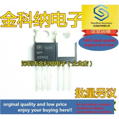 10pcs only orginal new 55N05 NPP55N05 STP55N05 FQP55N06 STP55N05 FQP55N05 Triode