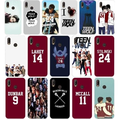 122FG Teen Wolf Stilinski 24 McCALL 11 LAHEY Soft Silicone Tpu Cover Case for huawei Mate P20 P30 Llte Pro Y6 Y7 2019